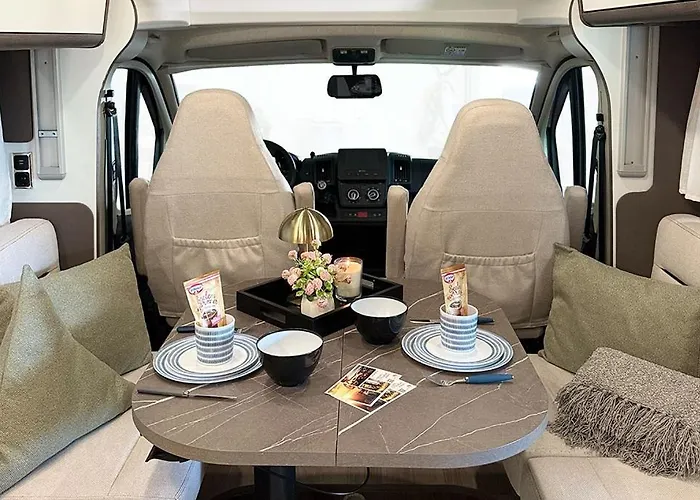 Camper Im Nationalpark Mit Aussicht & Geschichte 施莱登